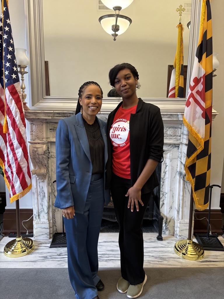 Sen_Alsobrooks's tweet image. My office loved mentoring Annicha for Girls Inc.’s Take Our Daughters to Congress Day.
Annicha is a Marylander from Washington County, and I was so glad to speak with her and hear her interests.
Our future is looking good in the hands of Annicha and all the girls of Girls Inc.