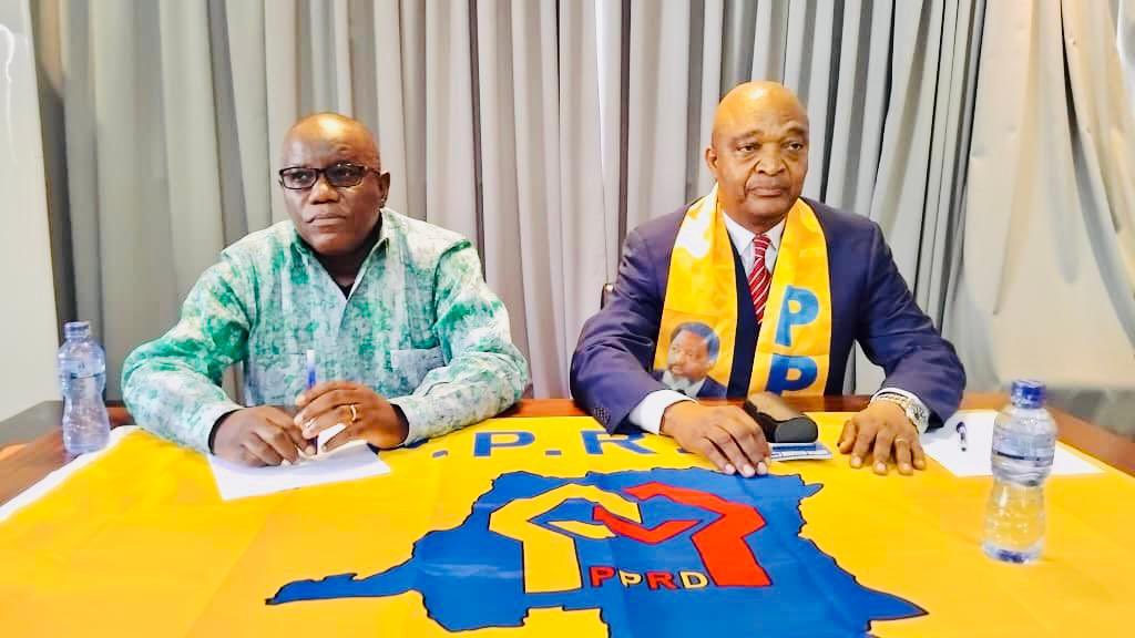 DjessyEdjonga's tweet image. #PPRD 

Le parti du peuple pour la reconstruction et la démocratie, PPRD en sigle,  parti cher à  son Excellence Joseph KABILA KABANGE , Président National et sénateur à vie à travers son vice président national, le professeur Aubin MINAKU NDJALANDJOKO et le secrétaire permanent…