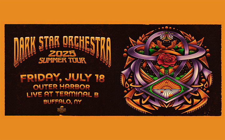 BufWaterfront's tweet image. Dark Star Orchestra is taking the stage TONIGHT for the @SenecaBuffalo @outerharborlive Concert Series!
Know Before You Go:
-Premium gates open at 5:30pm.
-General Admission gates open at 6:00pm.
Concert FAQs: buffalowaterfront.com/concerts