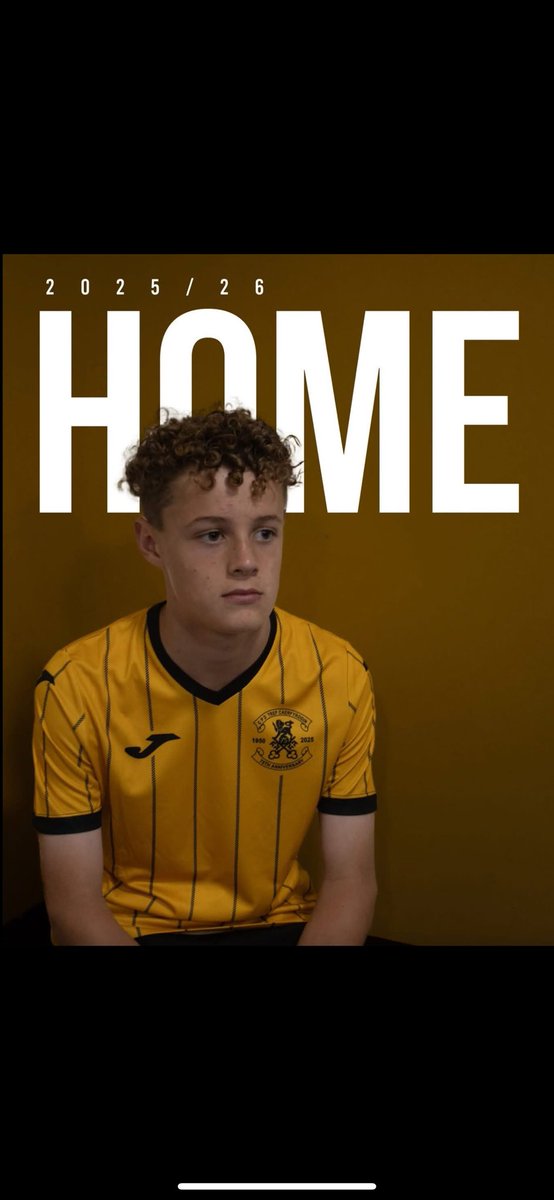 75 Years. One Badge. One Town. One Old Gold. 🟡⚫

Introducing the Carmarthen Town AFC Home kit for 2025/26 season.

#carmarthentownafc #UnHenAur #OneOldGold #DirectPrint #joma