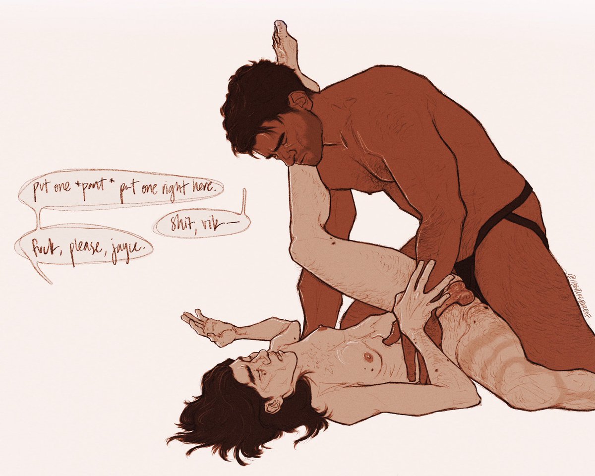 habitcreatureof's tweet photo. #jayvikBDSMweek day six: breeding

couldn't decide which version i liked more so y'all get both! https://t.co/firRUTAp8U