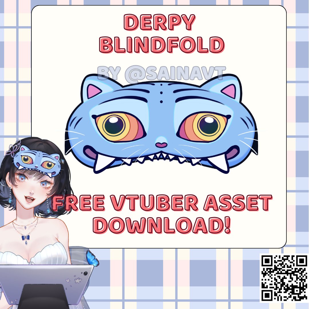 SainaVt's tweet photo. 🐅Free Vtuber Blindfold Asset- KPOP Demon Hunter- Derpy  🐯

Links for download are in the thread below!    #KPOPDEMONHUNTERS #vtuberassets #kpopdemonhuntersfanart https://t.co/4LMkAay83D