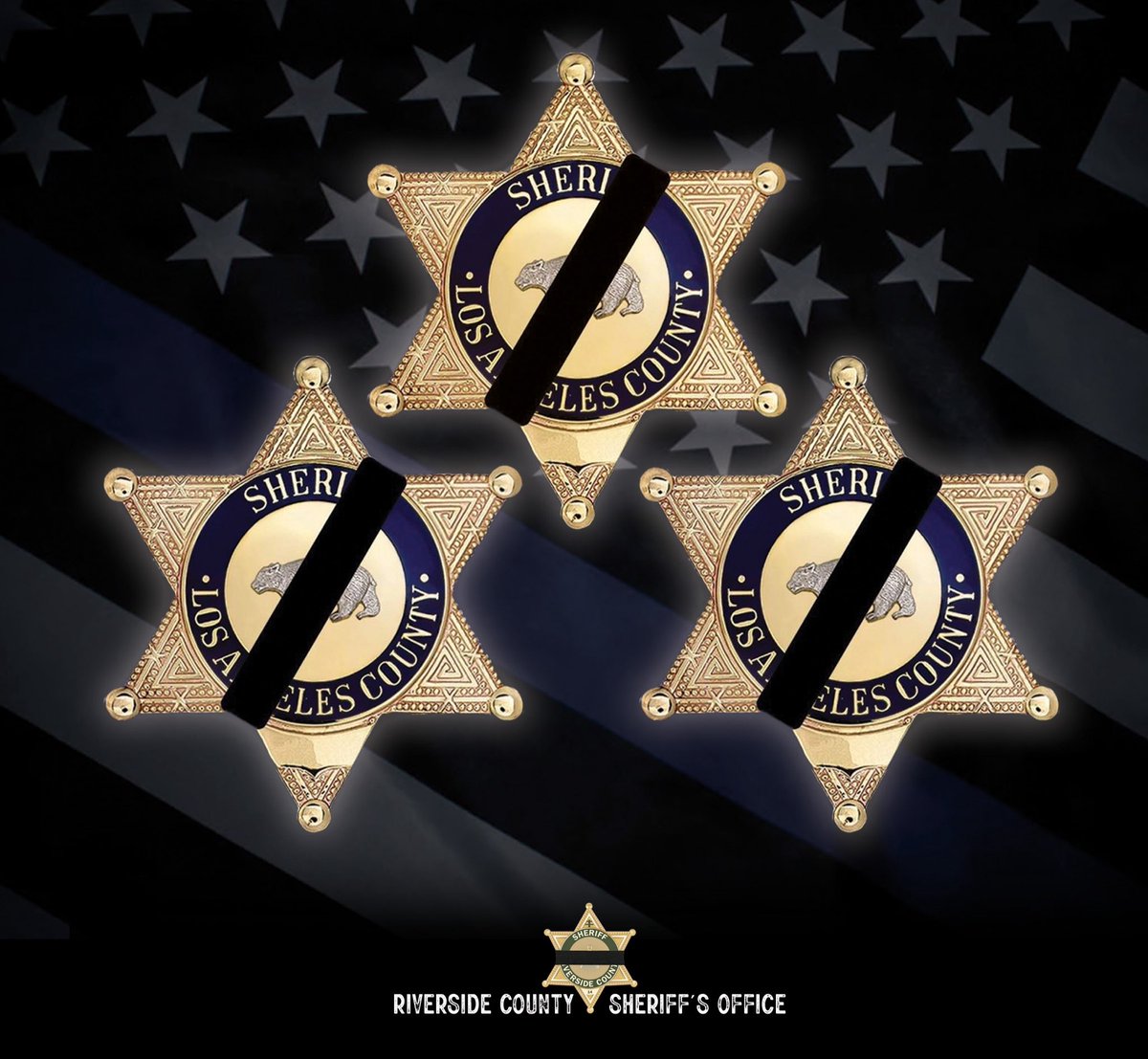 RSO's tweet image. Our hearts are heavy as we mourn alongside our brothers and sisters of the @LASDHQ on the loss of three deputies who tragically lost their lives this morning.🙏 Prayers for family, friends and the entire #LASD
