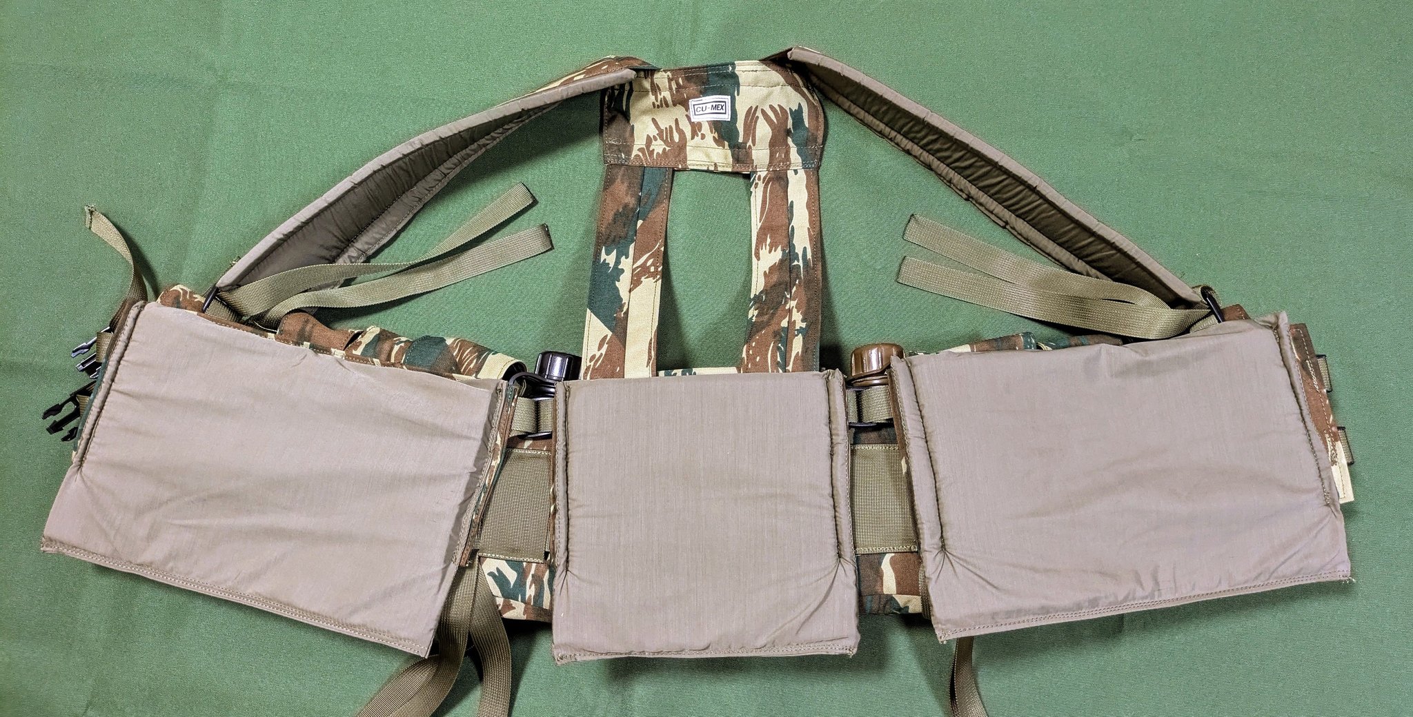 リザード迷彩 A11ハーネス（Ephodベスト）AK用 自家縫製品 CU-MEX on X: 