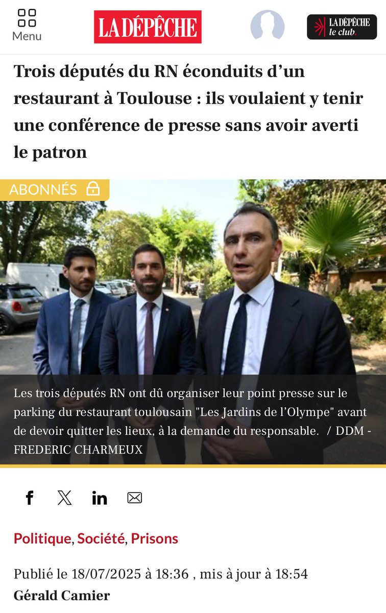 Odoul que il se prend sa sauce dans les restos lui 😂😂😂