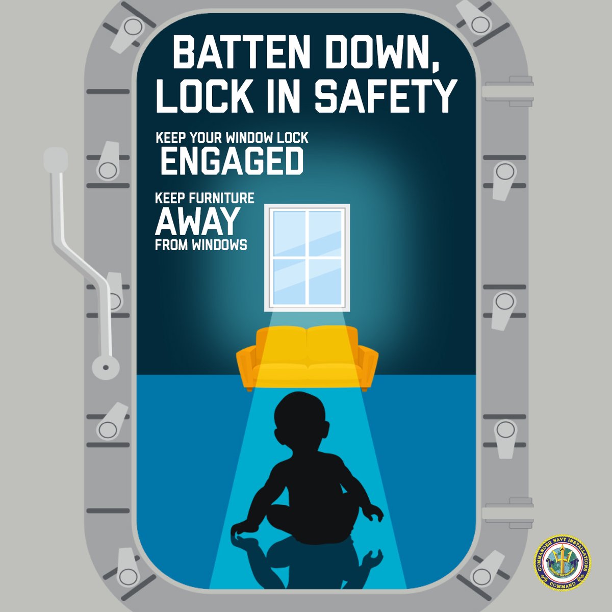 Protect What Matters: Angel Locks are simple, secure window safety devices installed on Navy PPV family housing windows to protect children from window falls.
#AngelLocksSaveLives #SafeWindowsSafeKids #NavyFamilies #NavyHousing