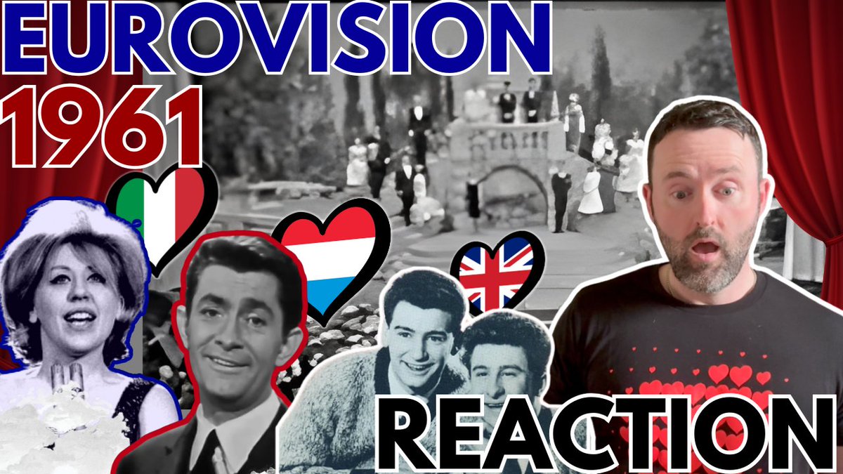 EurovisionTom's tweet image. 📺 My Reaction & Analysis of Eurovision 1961 is up!!! 🎉
Link Below ⬇️