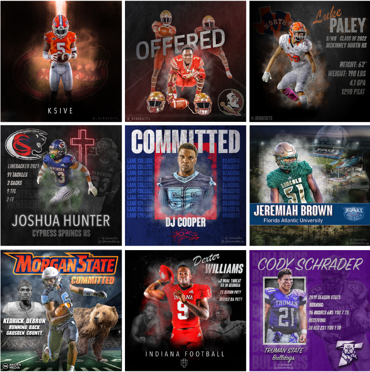 bridenmedia's tweet photo. ATHLETES - DM's are open for personal edits‼️ https://t.co/n50QDZGiaZ