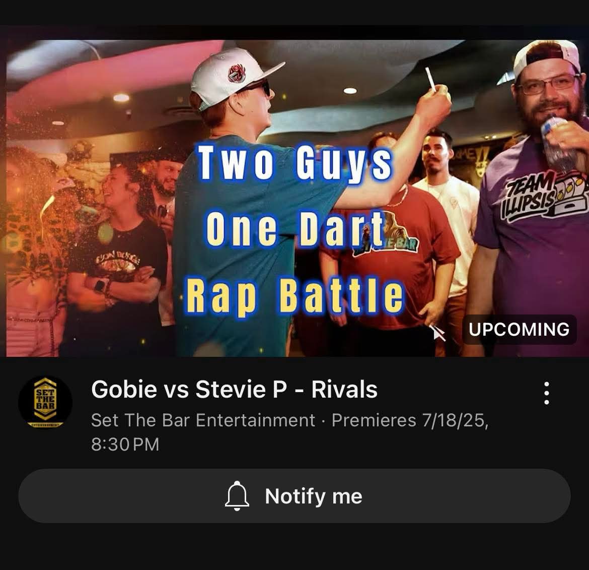 What about this makes yall want to watch this battle 😭😭😭unreal bruh