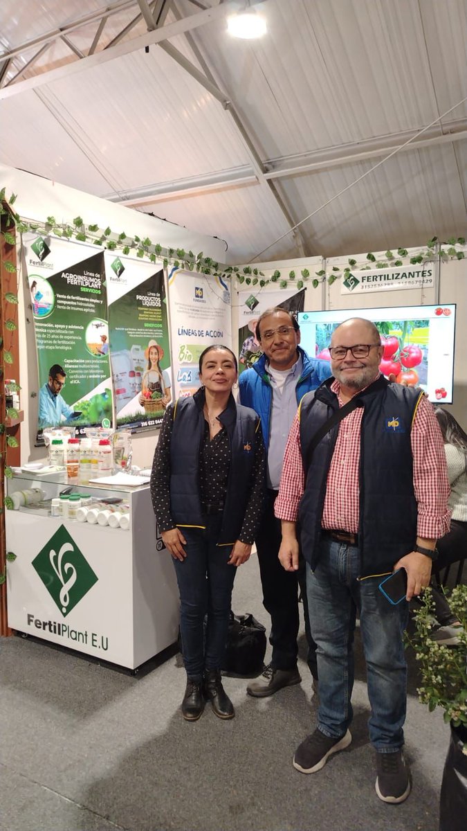 Nuestro distribuidor <a href="/FertilplantEU/">Fertilplant E.U</a> se encuentra presente en la feria #Agroexpo2025 con todo el portafolio de biotecnologías

👉 Te invitamos a visitar el stand y conocer de cerca nuestros bioinsumos para la agricultura sostenible:
📍Pabellón 1, Nivel 2, Stand 312C