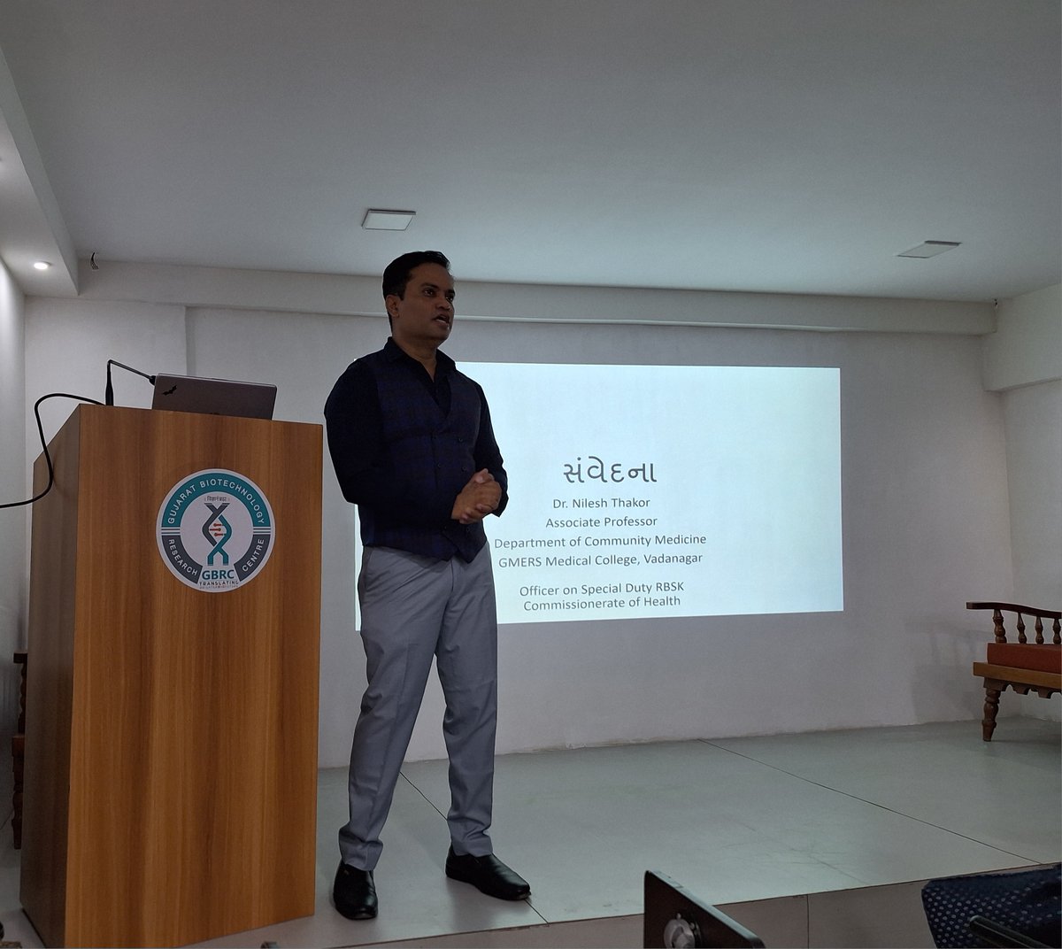GBRC (@gbrc_gujarat) on Twitter photo A session on Biosafety in Laboratories and Risk Assessment was organized at <a href="/gbrc_gujarat/">GBRC</a>, focusing on safe lab practices and risk mitigation.
Experts from medical colleges delivered insightful lectures and shared their expertise.
<a href="/dstGujarat/">Department of Science & Technology, Gujarat</a> <a href="/monakhandhar/">Mona Khandhar IAS</a> <a href="/ChaitanyaGJoshi/">Chaitanya Joshi</a>
<a href="/gsbtm/">Gujarat State Biotechnology Mission</a> A session on Biosafety in Laboratories and Risk Assessment was organized at <a href="/gbrc_gujarat/">GBRC</a>, focusing on safe lab practices and risk mitigation.
Experts from medical colleges delivered insightful lectures and shared their expertise.
<a href="/dstGujarat/">Department of Science & Technology, Gujarat</a> <a href="/monakhandhar/">Mona Khandhar IAS</a> <a href="/ChaitanyaGJoshi/">Chaitanya Joshi</a>
<a href="/gsbtm/">Gujarat State Biotechnology Mission</a>