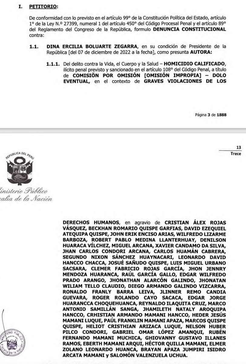 maagnetar's tweet image. #LOÚLTIMO La Subcomisión acaba de blindar a Dina Boluarte y manda al archivo la denuncia constitucional por las muertes de más de 40 personas en las protestas de diciembre 2022 y enero 2023. José Jerí sustentó su informe final en menos de cinco minutos. No hubo debate