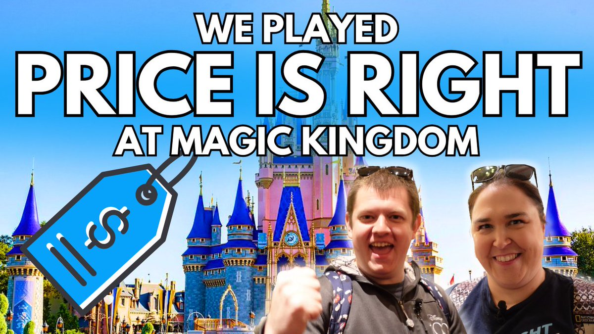 The long-awaited fourth and final episode of our Disney Price is Right challenge is now up over on YouTube!

Who will be crowned champion as we battle it out at Magic Kingdom? 👑

youtu.be/S3ByCJbbR18