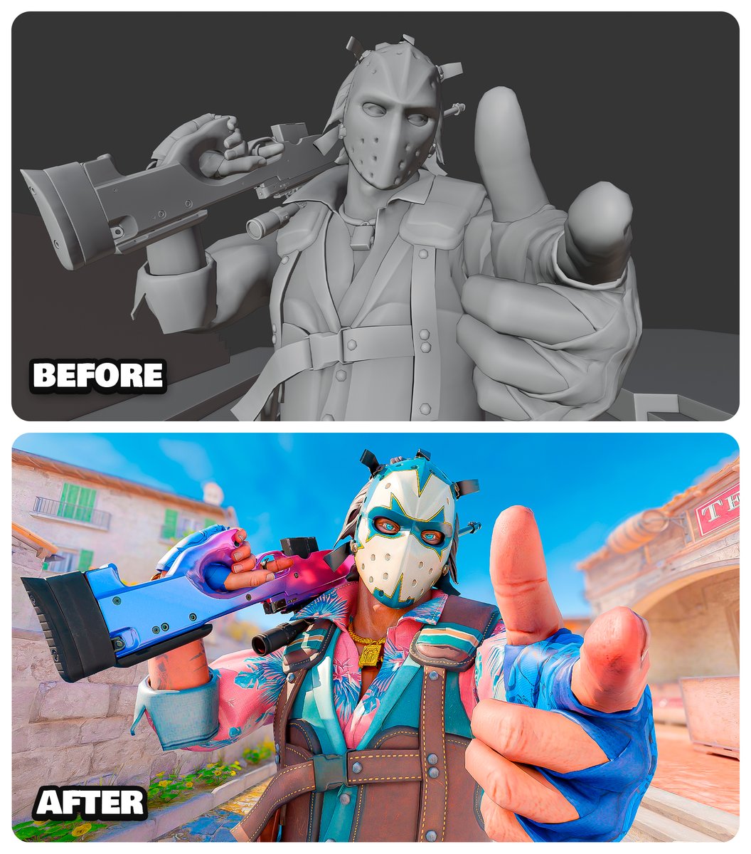 Before and After 🔥
