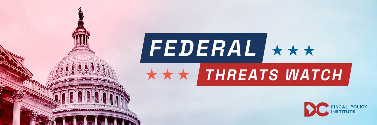DCFPI's tweet image. Looking to stay informed about how the latest federal actions are affecting the District? Subscribe to DCFPI’s Federal Threats Watch to receive timely updates on federal threats to DC’s revenue and spending.
📬: loom.ly/OJeWcT0