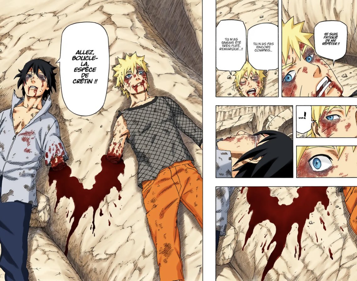 Ce qui est fort avec Naruto, c’est qu’il a sauvé son meilleur ami, le jour de son anniversaire. C’est sûrement le plus beau cadeau d’anniversaire qu’il aurait pu espérer.