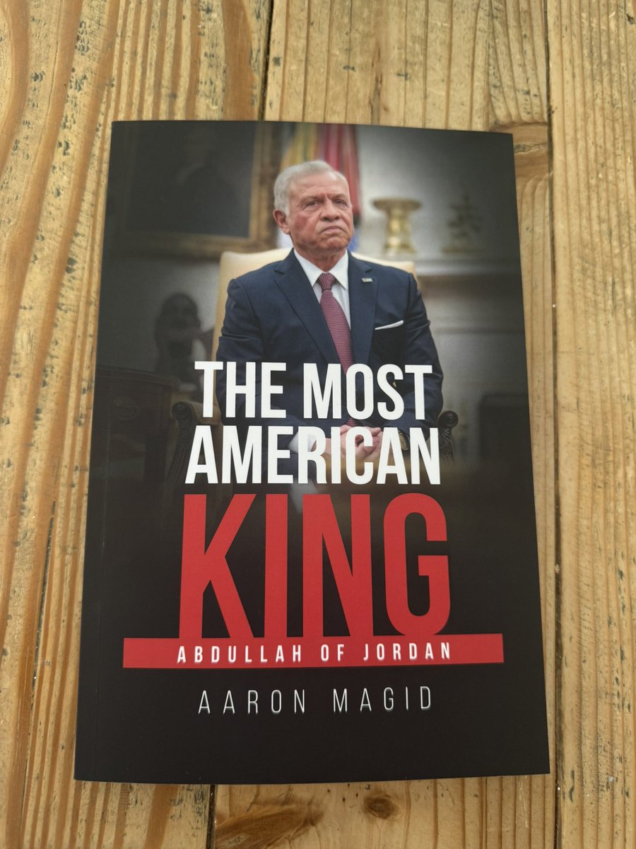 Adam_Lucente's tweet image. NEW BOOK 📚As Jordan navigates changes in Syria, the Gaza war & the Muslim Brotherhood ban, I highly recommend @AaronMagid’s biography of King Abdullah II: “The Most American King.” Aaron spent years in Amman & knows the kingdom as well as anyone.
amazon.com/Most-American-…