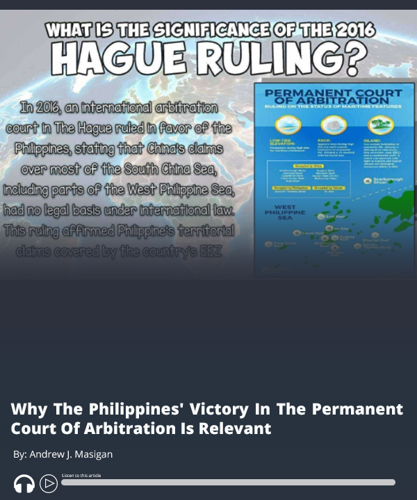 MEMRIReports's tweet image. #ICYMI: Read #MEMRI analysis: Why The #Philippines Victory In The Permanent Court of Arbitration Is Relevant – Audio of report here ow.ly/5U1j50WrZNJ