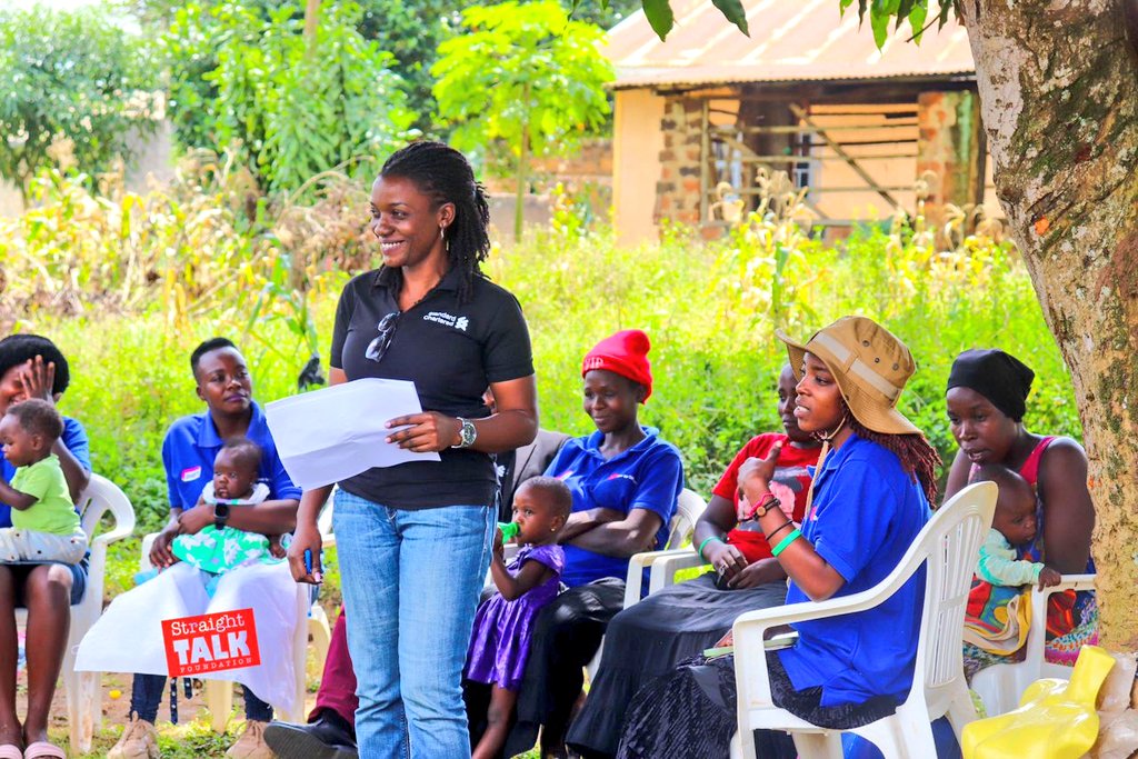 STFUganda's tweet image. Following the session, we engaged in tree planting to promote environmental sustainability and give back to the community—highlighting the connection between financial responsibility and social responsibility.