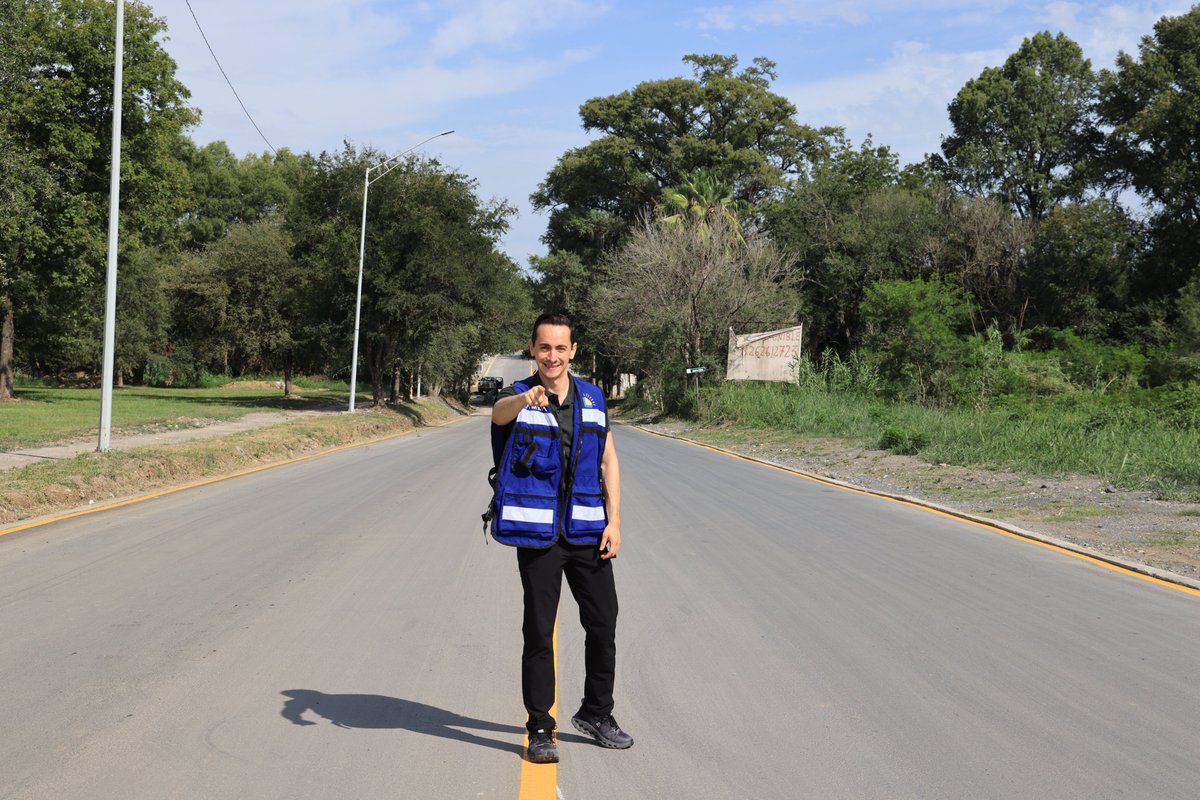 La calle Ernesto B. Marroquín quedó al 100 apoco no <a href="/lalolealb/">Lalo Leal</a> ✅