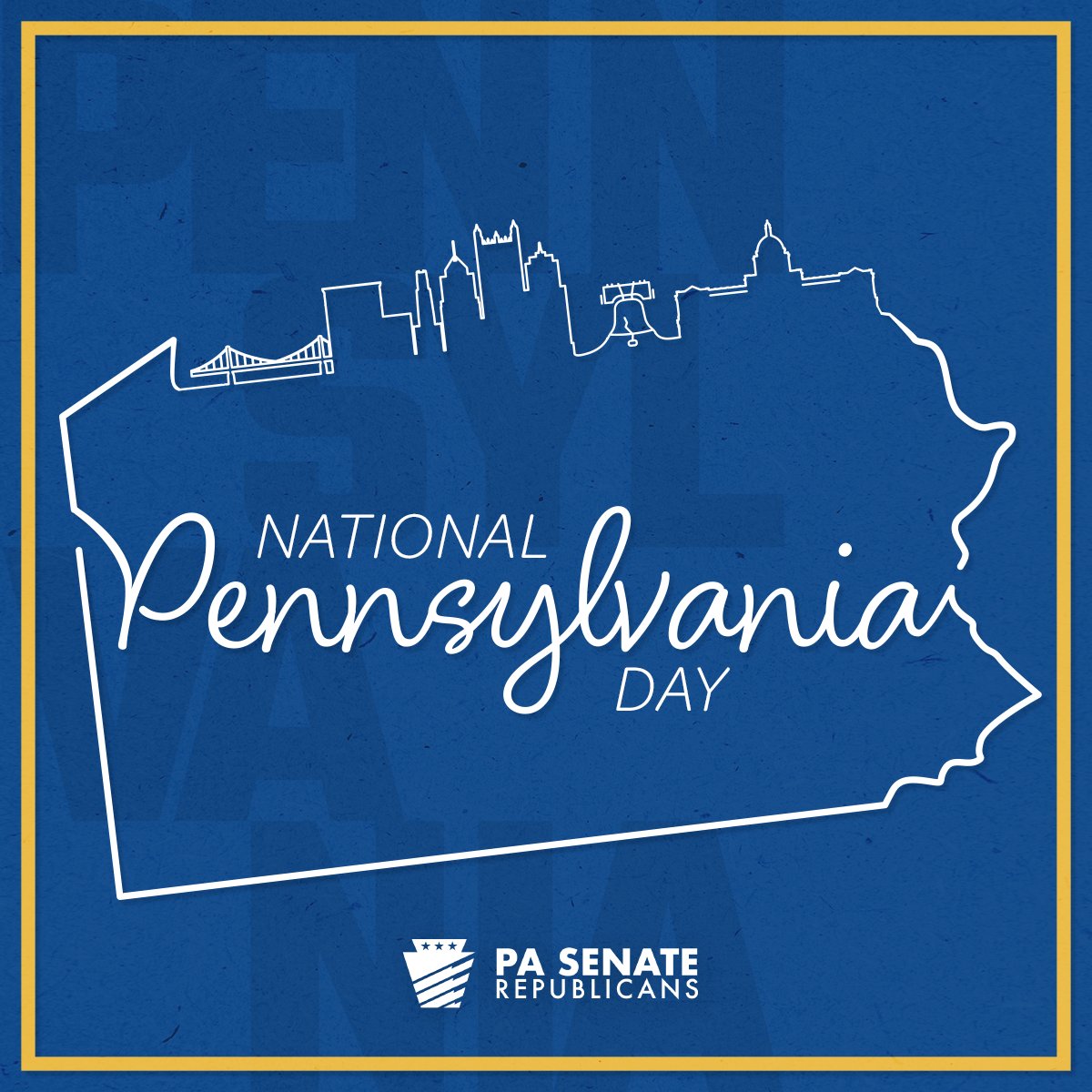 SenatorKimWard's tweet image. Happy National Pennsylvania Day!
From our small towns to big cities, rich history to hardworking people — there’s so much to celebrate about the Keystone State.
It’s an honor to serve the people of Pennsylvania. ❤️
