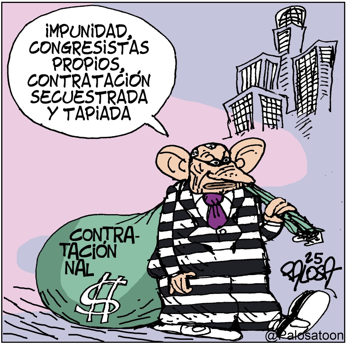 Palosatoon's tweet photo. JUSTICIA CRIMINAL EMILIA
#EmilioTapia #Corrupcion #Delincuencia #Impunidad #Contratacion #Caricatura #Cartoon #Palosa https://t.co/lhoJM5Sz4P