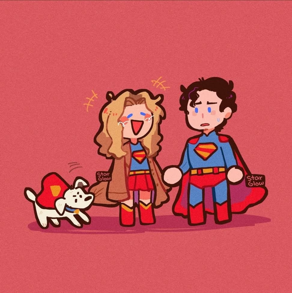「I watched superman yesterday #Superman」|StarGlow🌻@ LAYTON IS BACK☕のイラスト