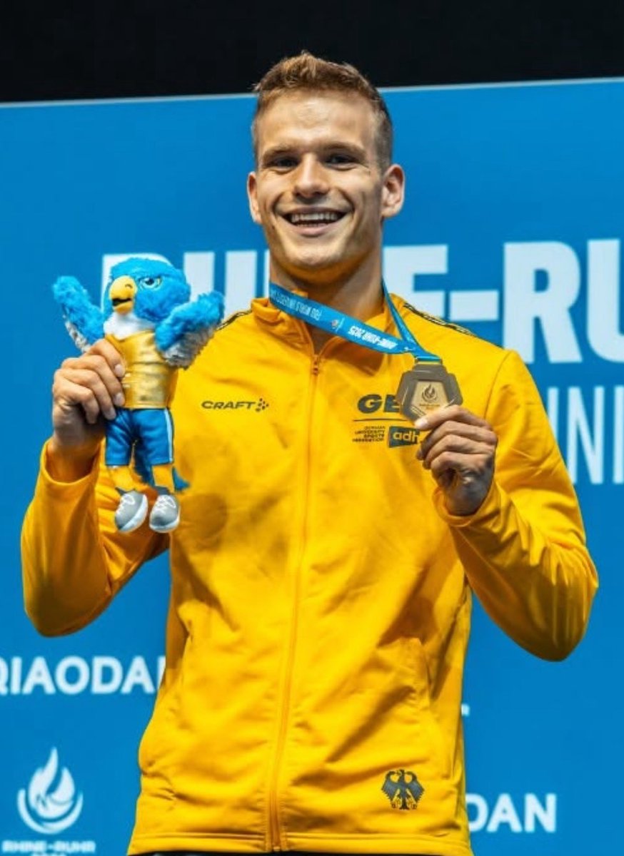 GOLD MEDALIST🥇 

Moritz Wesemann wins the men’s 3M Diving competition at the World University Games!!! 🇩🇪‼️