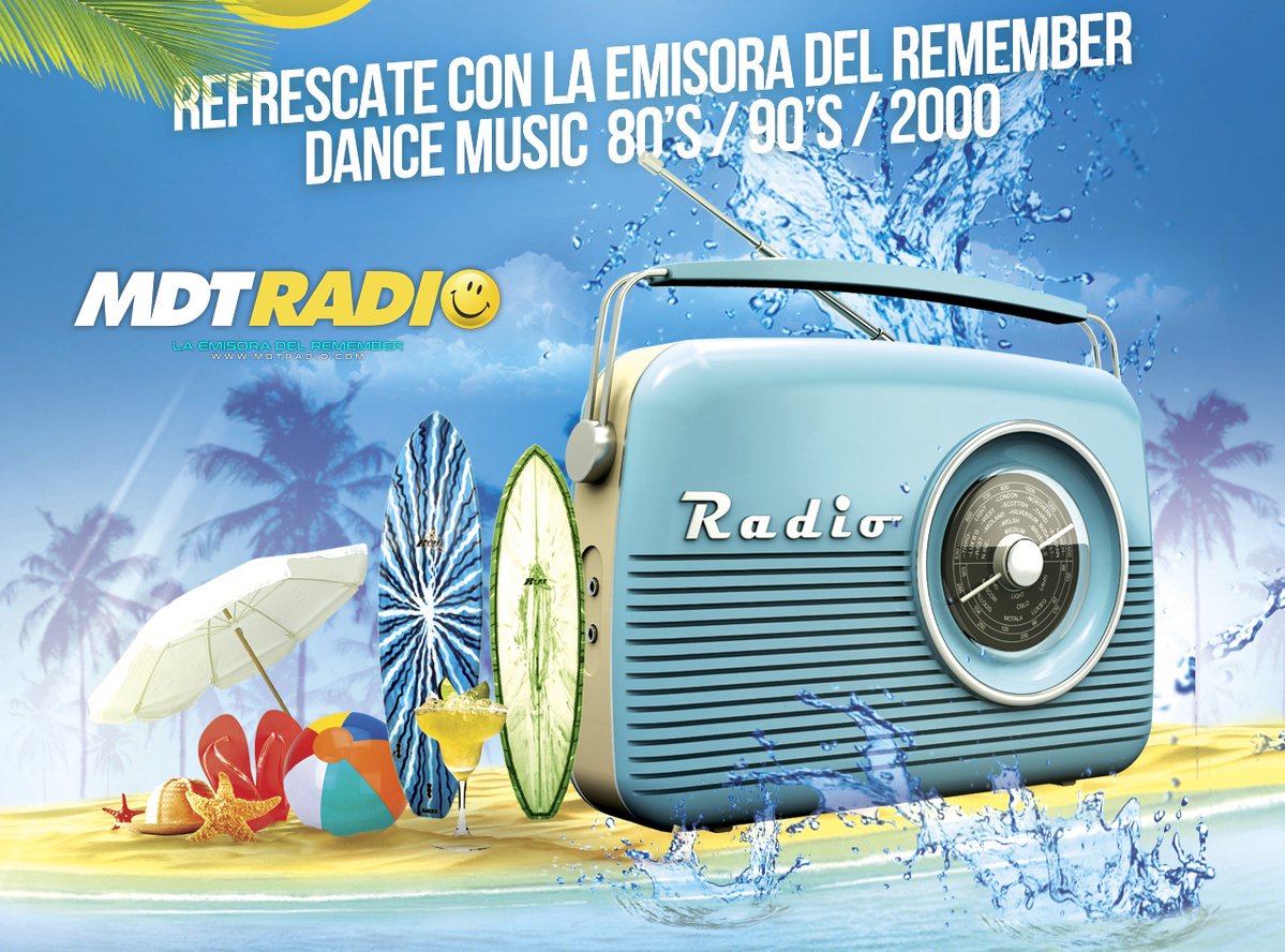 Mañanas, mediodías, tardes, noches, madrugadas… El verano en <a href="/mdtradio/">MDT RADIO</a> - La Emisora Del Remember es para disfrutar. ¡Vamos a bailar! mdtradio.com #SummerMDTradio2025
