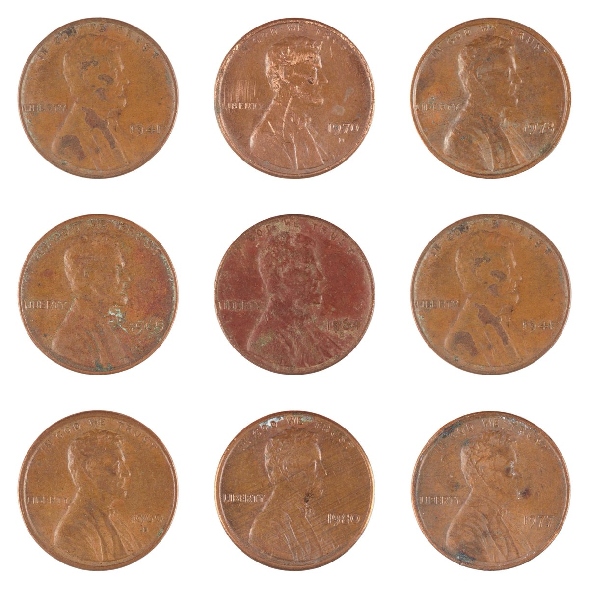 some notable rare CENT sales from recent days

the Trait Council is currently doing a(NOTHER fng) review of all 10K to find any traits that were missed. 

#4028: 1944 
#3394: notable abraded
#5095: striated, ntbl obsidian, ntbl verdigris
#8500: ntbl verdigris, ntbl red
#8185: