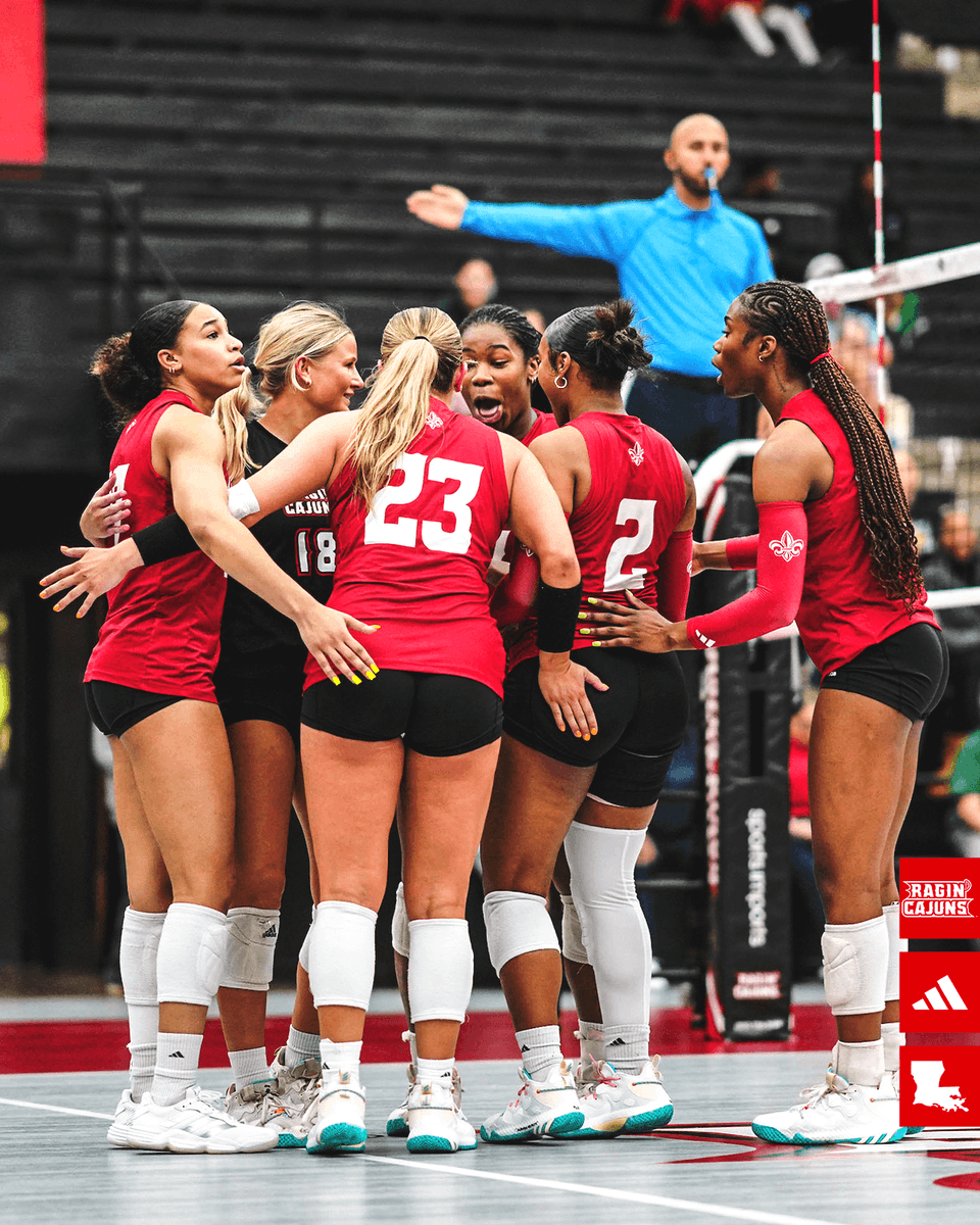 RaginCajunsVB's tweet image. Getting closer to this again every day!
#GeauxCajuns
