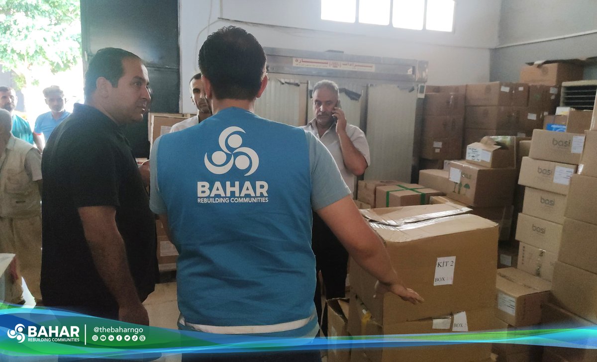 thebaharngo's tweet image. As part of its #EmergencyResponse in rural #Latakia, #BaharOrganization delivered urgent medical supplies to support the only health center in #Kassab, following a joint field assessment. The center faces severe shortages after years of neglect. #MedicalAid #Syria #HealthSupport