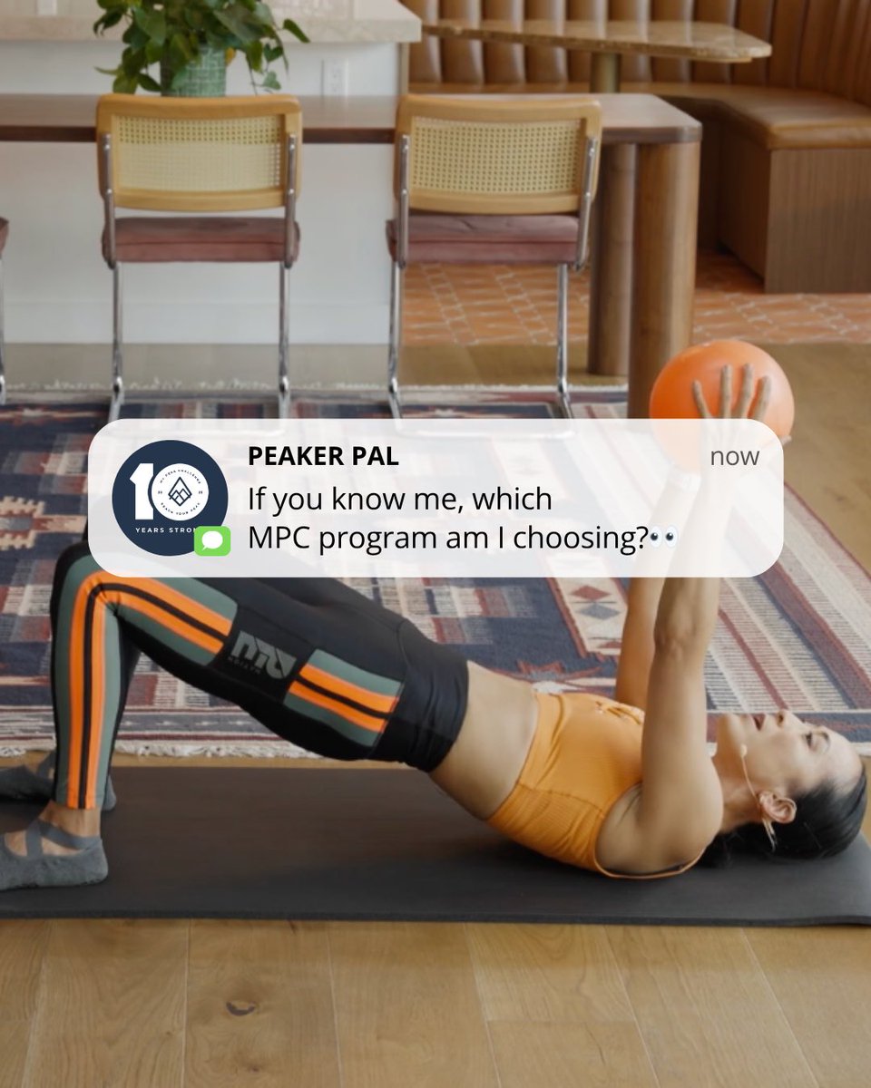 MyPeakChallenge's tweet image. Too many to choose…
Pilates Ball & Circle, Mobility, Activate, Ignite, Boxing, Yoga Nidra… ALL OF THE ABOVE🙌
#MyPeakChallenge #MPC #Yoga #Pilates #Workout #SamHeughan