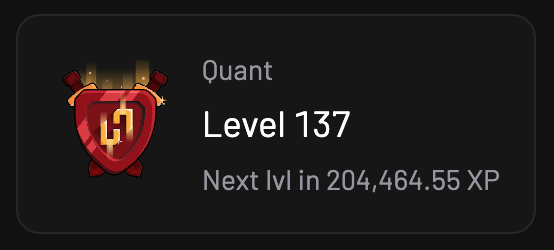 Quentin 🟢🟣⚪️ (@magicbernardos) on Twitter photo I'm officially a Quant 🧮 on <a href="/hylo_so/">Hylo | DeFi Native Money</a>
En route to becoming a Hylord 👑
What's your level? I'm officially a Quant 🧮 on <a href="/hylo_so/">Hylo | DeFi Native Money</a>
En route to becoming a Hylord 👑
What's your level?