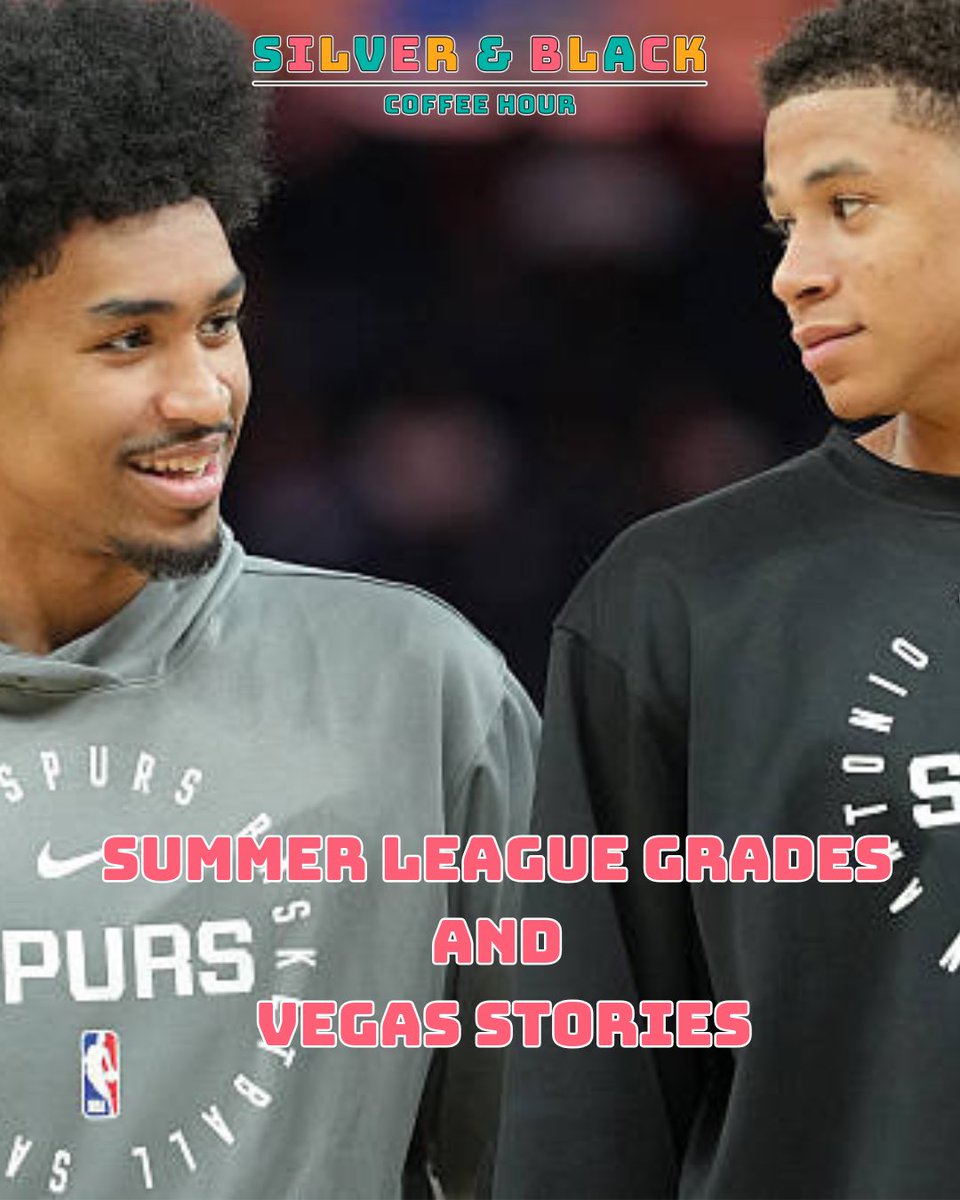 Make your calendars, we will be back on Sunday morning for our Sunmer League recap &amp; some Vegas stories! Currently aiming for around 11am CST, subscribe and set up notifications below: 

youtube.com/@silverandblac…