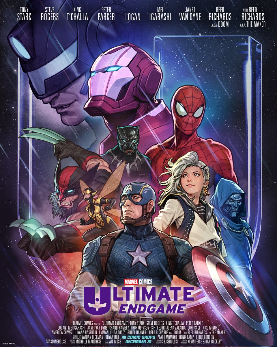 iREUS_SA's tweet image. Ultimate Endgame #1 WRITTEN BY JONATHAN HICKMAN AND DENIZ CAMP
Releasing this December