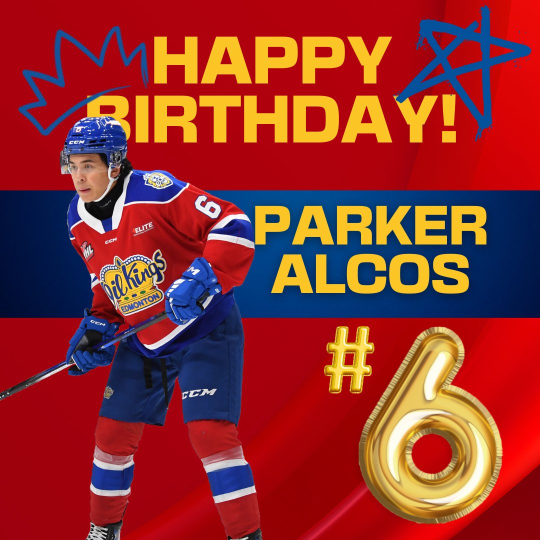 EdmOilKings's tweet image. It's a Sunday funday birthday! Happy birthday Parker! 🎂👑