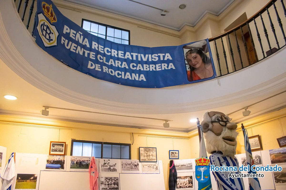 jcabram's tweet image. Generosidad.
Siempre que se trata del @recreoficial " Decano del futbol español" , la @FdP_RCRH está a la altura de lo que nos piden.
Hace unos días se inauguró una exposición sobre los pioneros del futbol en España, en la casa de la cultura de Rociana..
Ríotinto, Recreativo de…