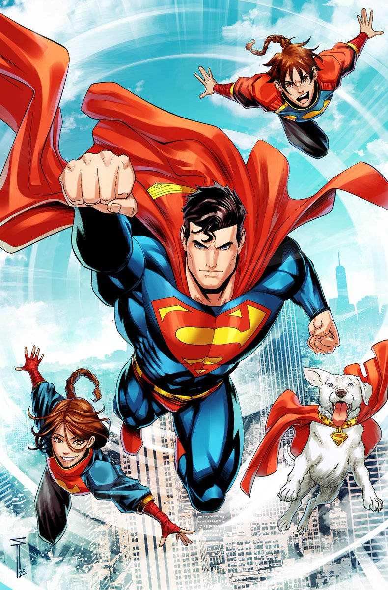 SergAcuna's tweet image. My variant cover for ADVENTURES OF SUPERMAN: BOOK OF EL #2 :D

#Superman #Krypto #dccomics