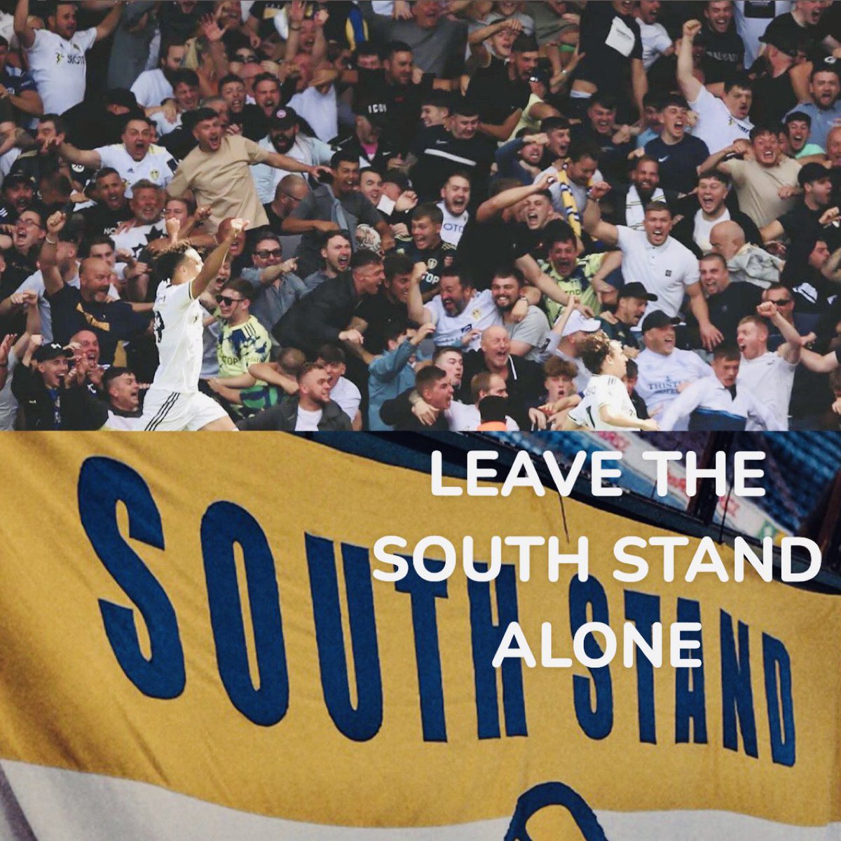 TLSalute1919's tweet image. We’re the South Stand Elland Road