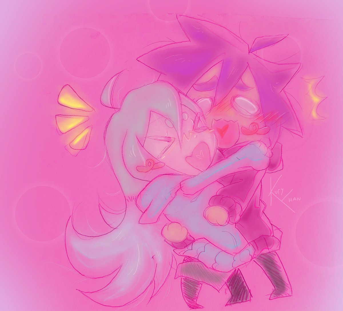 Kury_Chan's tweet image. Never uploaded this here tehee
Love u bb @sp00ky_d00dles 🩵💜
#ArtistOnTwitter