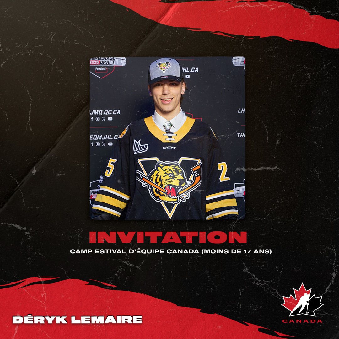 TigresVicto's tweet image. Déryk Lemaire et Loïk Gariepy ont été invités au camp estival d'Équipe Canada chez les moins de 17 ans ! 🇨🇦
Félicitations à vous deux !👏
Détails: bit.ly/TDV-180625
#GoTigresGo