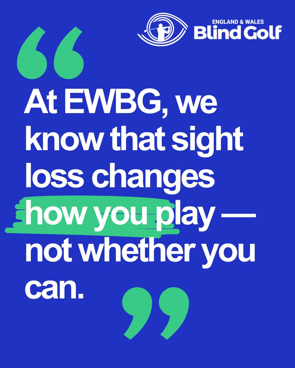 England and Wales Blind Golf tweet media