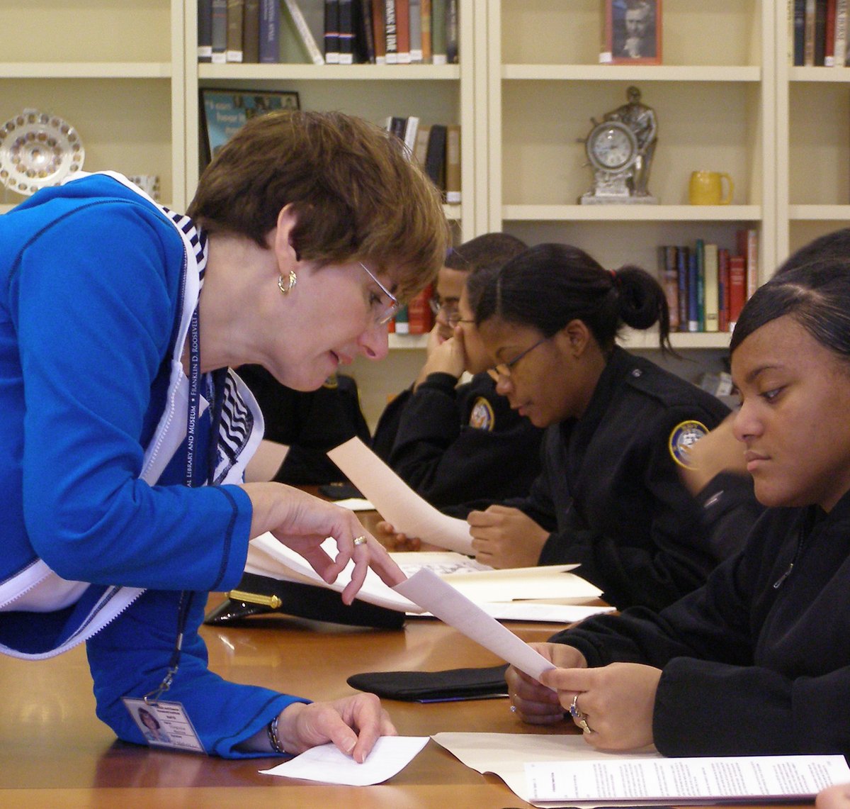 FDRLibrary's tweet image. The Library was saddened to learn of the passing of Virginia Marcus last week. Ginny was a longtime education assistant here at the Roosevelt Library and she will be greatly missed.