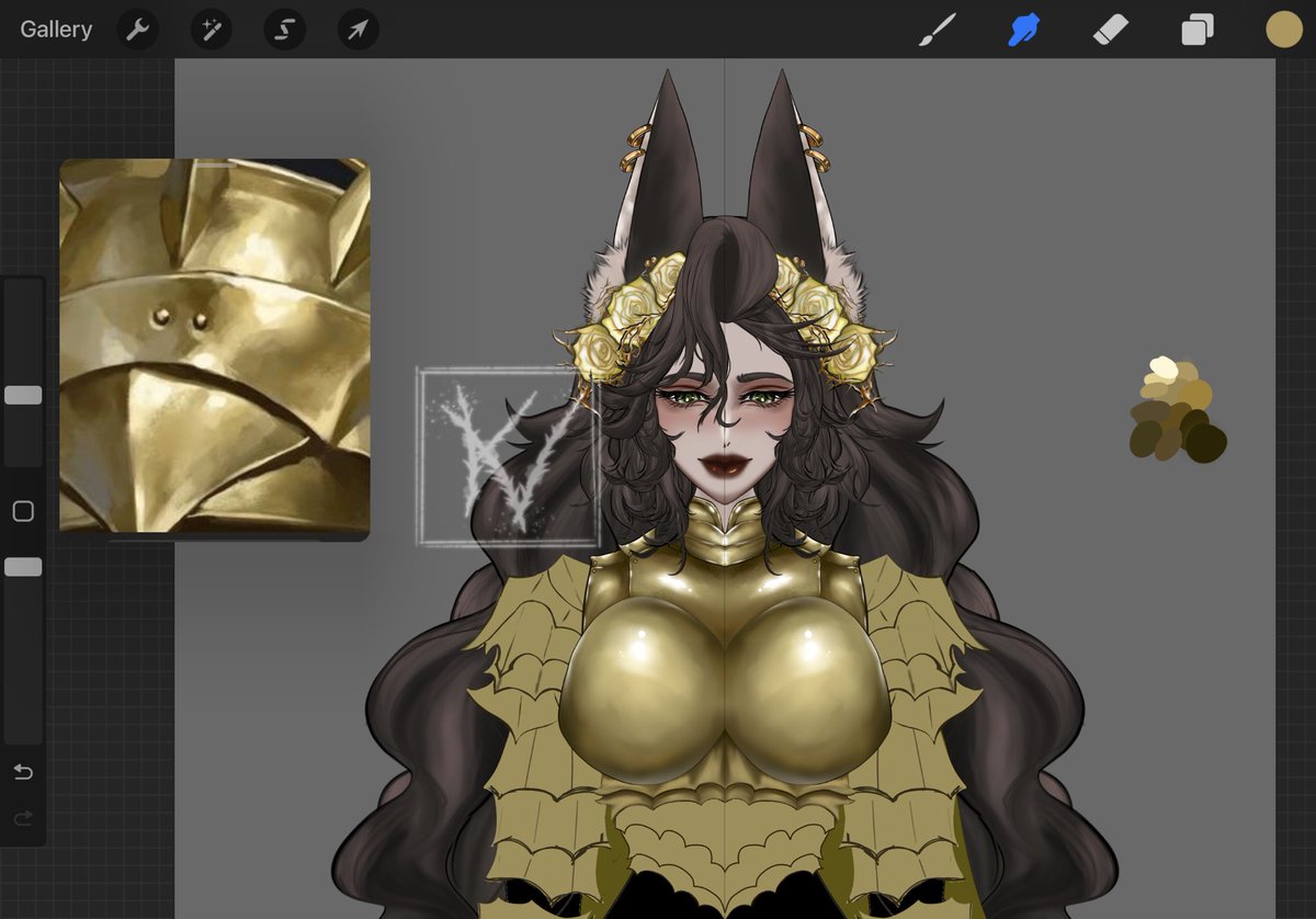 Sigh I love rendering metal 💚

✧ vgen.co/Knightvulpes 

#VTuber ✸ #ENVtuber ✸ #Knightvtuber ✸ #KVdoodles ✸ #VGenOpen ✸ #VGenComms