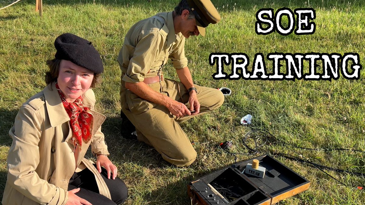 HiddenYorkshire's tweet image. 🚨🚨NEW VIDEO!🚨🚨
I got my hands on some radios, weapons and high explosives to learn what it took to become a secret agent during WWII - the Special Operations Executive Training Camp.
youtu.be/6C-KDTYkZlg