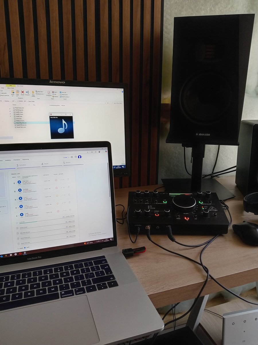 Album done, uploading for release ☺️