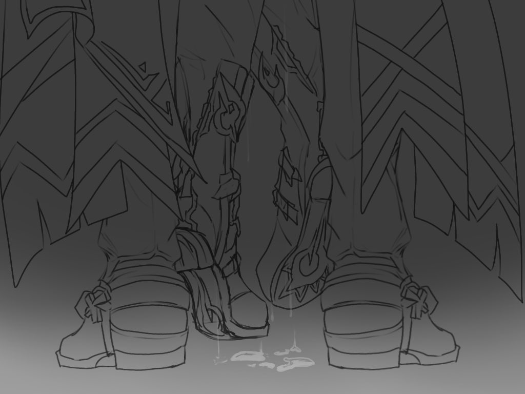Taiyakii3003's tweet image. Shhh … 🤫 | 🩺🦇 #ifaron #ifa #Ororon #GenshinImpact #genshinimpactfanart