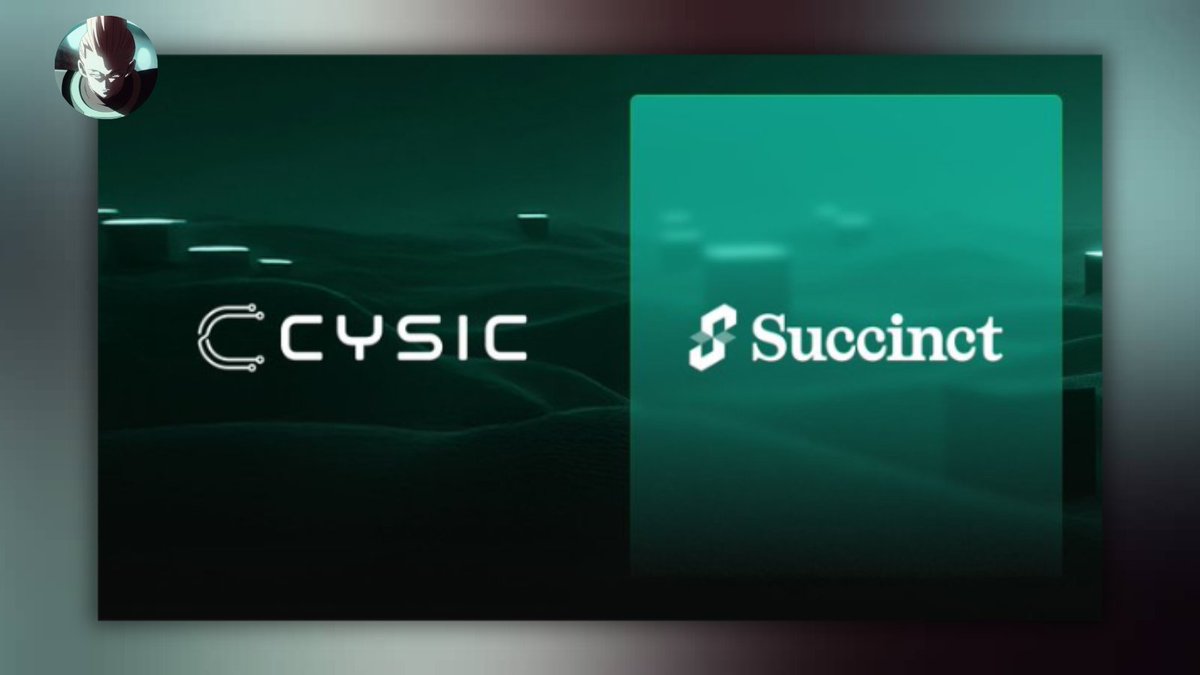 Still on the Cysic x Succinct partnership

Let us walk through Proof of Compute in action.

What does <a href="/cysic_xyz/">Cysic</a> really do inside a live proving network like <a href="/SuccinctLabs/">Succinct</a>?

Here is the breakdown ⤵️

>> Prover Role:

Cysic joins as a multi-node prover that is running high