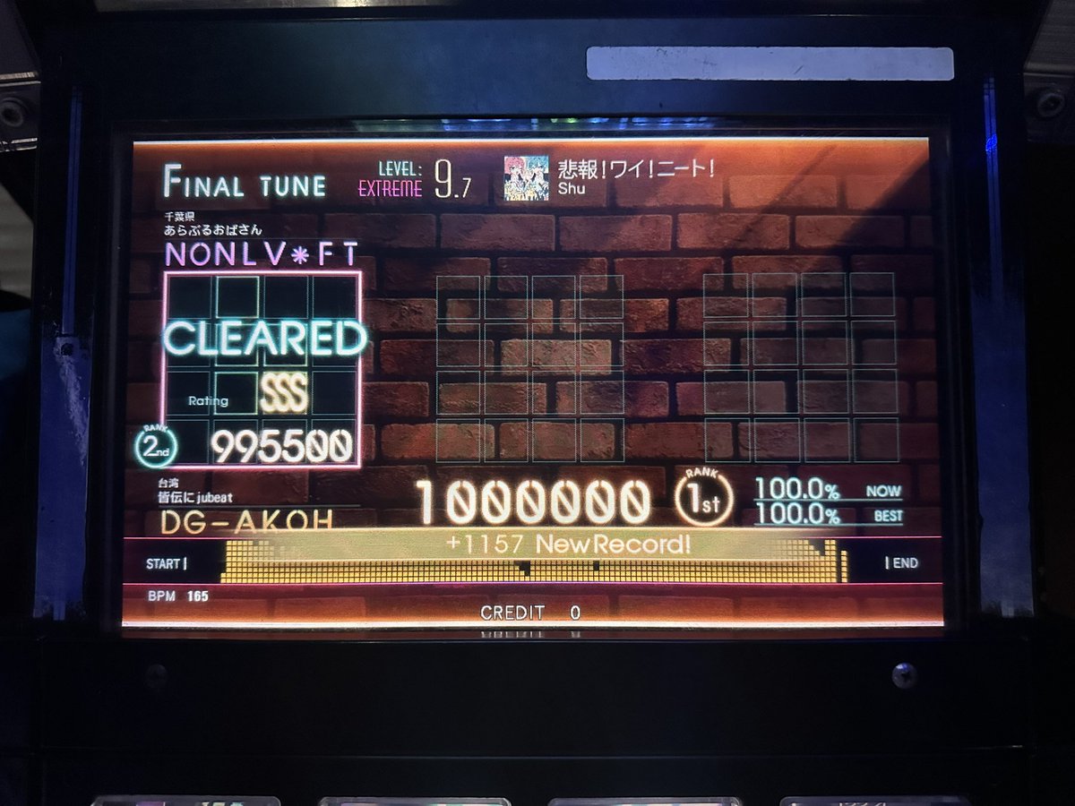 TAGLUVO0's tweet photo. 9 再制霸☺️ https://t.co/nbMolJsfn4